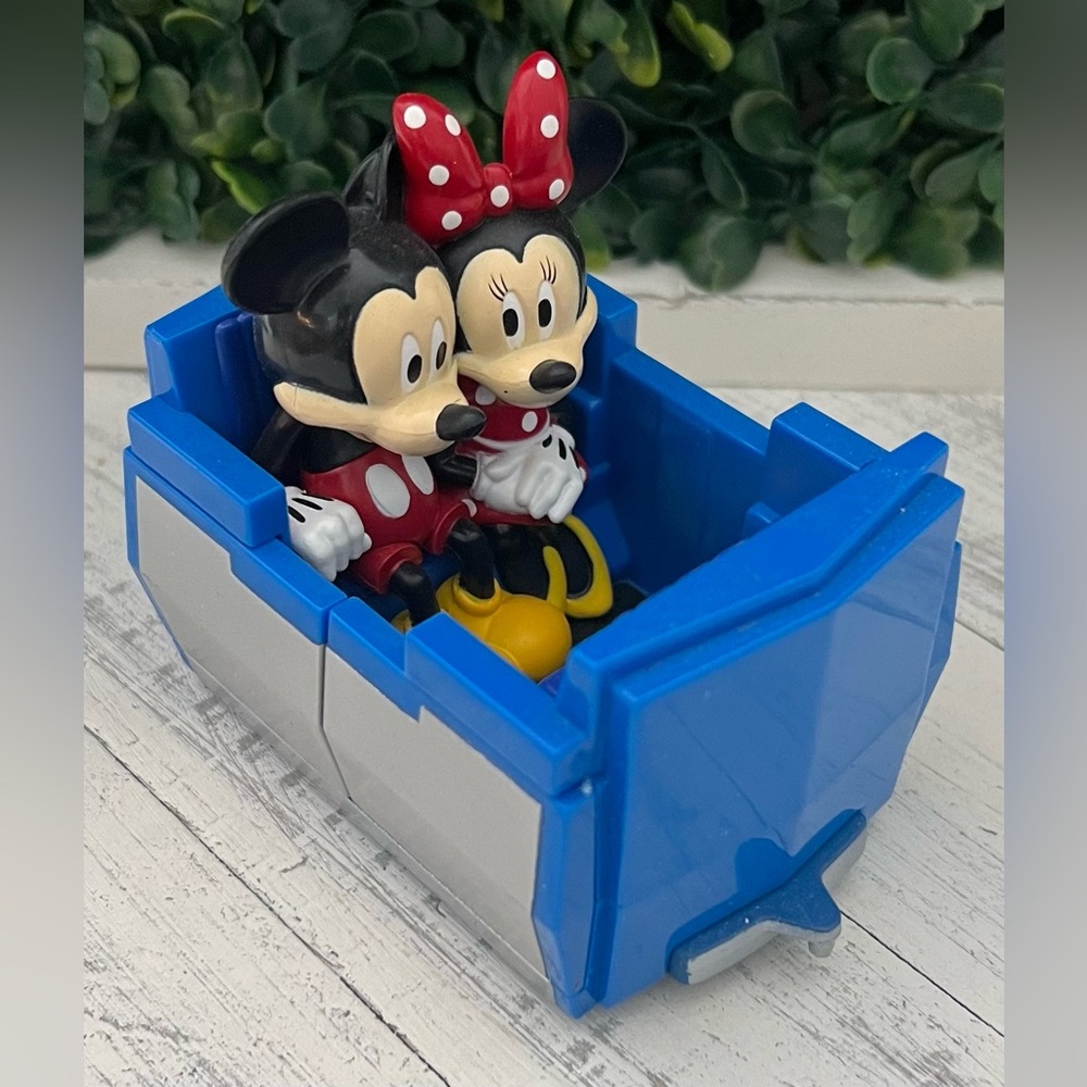 Disney Parks Tomorrowland People Mover Vehicle Pullback Car Mickey Minnie Toy